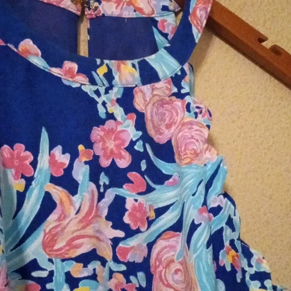Lilly Pulitzer floral dress/Tabby shift dress - Picture 4 of 8